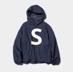 ユニクロ　ポケッタブルUVカットパーカー　ネイビー　S