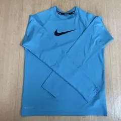 Nike DRI-FIT ラッシュガード Gサイズ ライトブルー