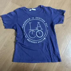 MPS ロゴプリント Tシャツ 130cm パープルのサムネイル
