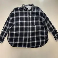 AMERICAN HOLIC レディース　ブラック　チェック柄　シャツ L