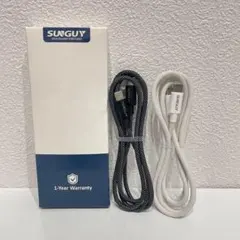 【新品】 TypeC TypeC 充電コード 1m 2本セット データ 転送