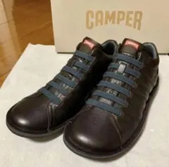 新品 ❣️Camper Brutus カンペール サイドジップブラウン23㎝ - メルカリ
