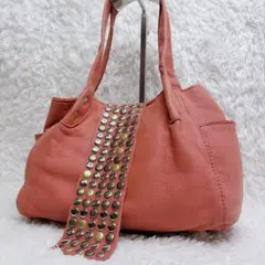 TRES y2k 00s Archive toteBag Studs brown - メルカリ