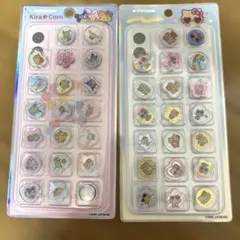 サンリオキャラクターズ ハローキティ Kira★Coro おはじきシール 2点のサムネイル