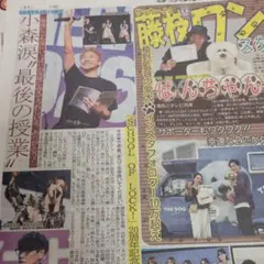 新聞小森隼　スポーツ新聞小森隼　サンケイスポーツ小森隼