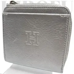美品◎ ヒロフ プラティカ コインケース 小銭入れ L字ファスナー 財布 レザー