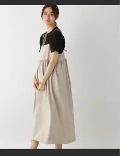 LEPSIM リネンライクキャミワンピ