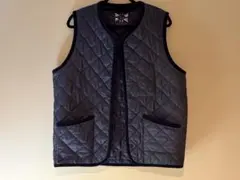LAVENHAM キルティングベスト ネイビー XL（42）サイズのサムネイル