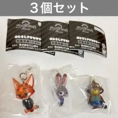 ズートピア2めじるしアクセサリー　ニック　ジュディ　二ブルズ　ディズニー