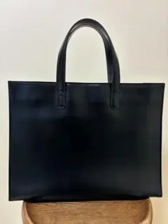 CHEROSITA チェロジータ 本革 レザー セミショルダートートバッグ 黒 