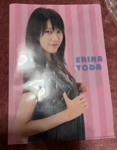 戸田恵梨香　クリアファイル　Myojo 付録　平成レトロ