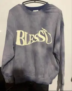 bless u wave logo sweat ロゴスウェット ブレスユー