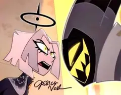 Hazbin Hotel リュート アダム ポスター