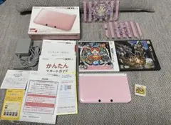 ニンテンドー3DS LL ピンク 本体とゲーム3本付き