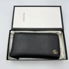 GUCCI グッチ GGマーモント 長財布レザー メンズ