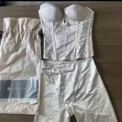 ベージュ ブライダルインナーセット　D70