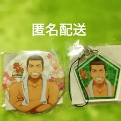 銀魂J-world アクリルチャーム&缶バッジ 近藤勲