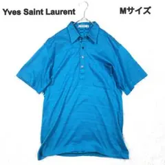 美品✨ Yves Saint Laurent 半袖 ポロシャツ シャドーボーダーのサムネイル
