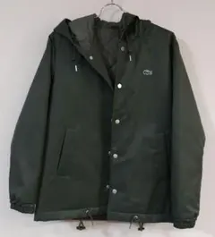 LACOSTE アウター ジャケット マウンテンパーカー グリーン XS メンズ