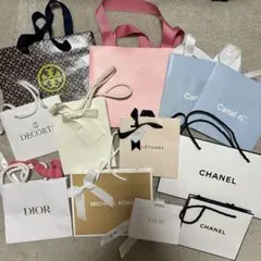 ブランド紙袋 まとめ売り CHANEL Dior ４℃ 他