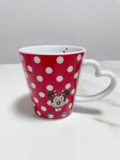 ミニーマウス 水玉模様 マグカップ
