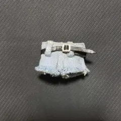 オビツ11 服 アウトフィット デニム ハーフパンツ ベルト付き