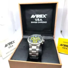 べ*ん様 AVIREX U.S.A. クロノグラフ AVX-SA3 QZ メンズのサムネイル