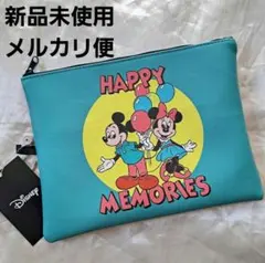 【新品未使用】Disney ミッキー ミニー キャラクターポーチ　しまむら