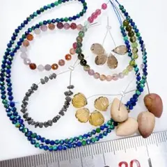 サービス品＊天然石のビーズセットn23