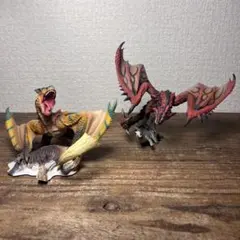 組立式DXスタチュー モンスターハンター フィギュア 2体セット