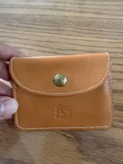 イルビゾンテ　カードケース　ミニ財布　ヌメ