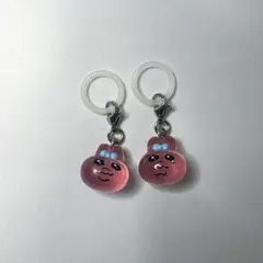 おぱんちゅうさぎ めじるしアクセサリー2個セット