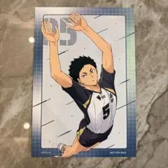 ハイキュー アニメイト 特典 ポストカード 赤葦京治