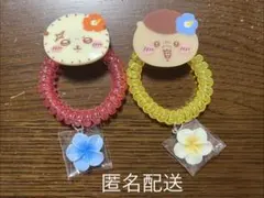 【匿名配送】　ちいかわ　シーサーのおみやげやさん　トレーディング　コイルヘアゴム