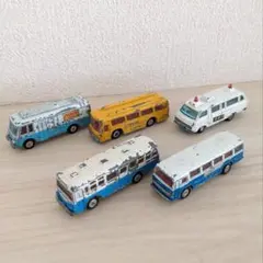 トミカ バス型 ５台 昭和 当時物