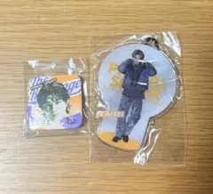 武知海青 缶バッジ クリアチャーム