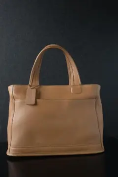 良品・希少】オールドコーチ ハンドバッグ レザー モスグリーン 4410