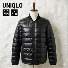 UNIQLO ユニクロ ライトダウンジャケット XL ブラック ダウン80%