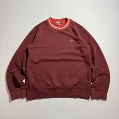 LACOSTE ラコステ クルーネック スウェット トレーナー 胸ロゴ 古着のサムネイル