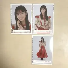櫻坂46 生写真 田村保乃 小林由依卒コン 赤衣装 ヨリチュウヒキ セミコン