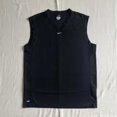 00s Nike センターロゴ スウッシュ ノースリーブ タンクトップ M