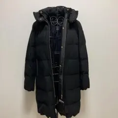 ナノユニバース　ダウンコート　サイズ３６　ブラック　黒　新品未使用タグ付き