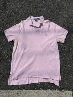 Polo by Ralph Lauren ピンク ポロシャツ M