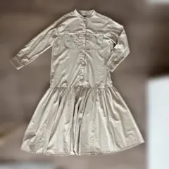 URBAN RESEARCH ベージュ 長袖ワンピース