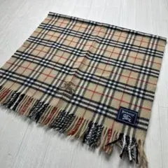 【専用】BURBERRY バーバリーウール100%大判ストール膝掛けノバチェック