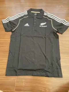 90S old adidas ALL BLACKS ラガーシャツ ブラック 古着 - メルカリ