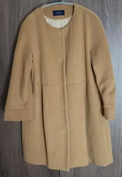 トゥモローランド マカフィー macphee ロングコート38キャメル　ベージュ