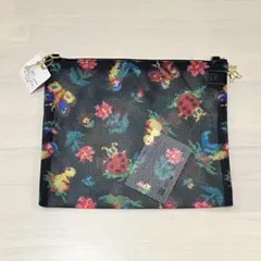フェイラー　メッシュポーチ　ハイジ♡Dカン付き ブラック フェイラー メッシュポーチ ハイジ♡Dカン付き ブラック - メルカリ