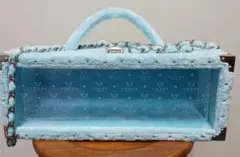 エンジェル　シャンパン　ドゥミセック ブルー ボトルケース フェイクファー 鍵付