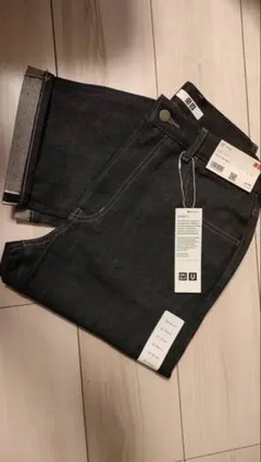 ユニクロU セルビッジ　レギュラーフィット　新品タグ付き　30インチ(76cm)